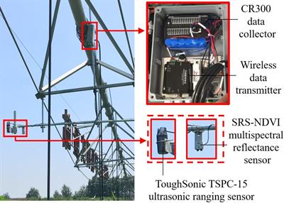 Calibrating ultrasonic sensor measurements of crop canopy heights: a case study of maize and wheat